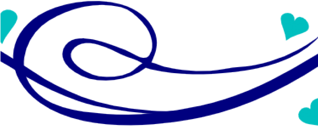 Decorative Line Blue Clipart Navy - Nails Border Png Transparent Png (640x480), Png Download