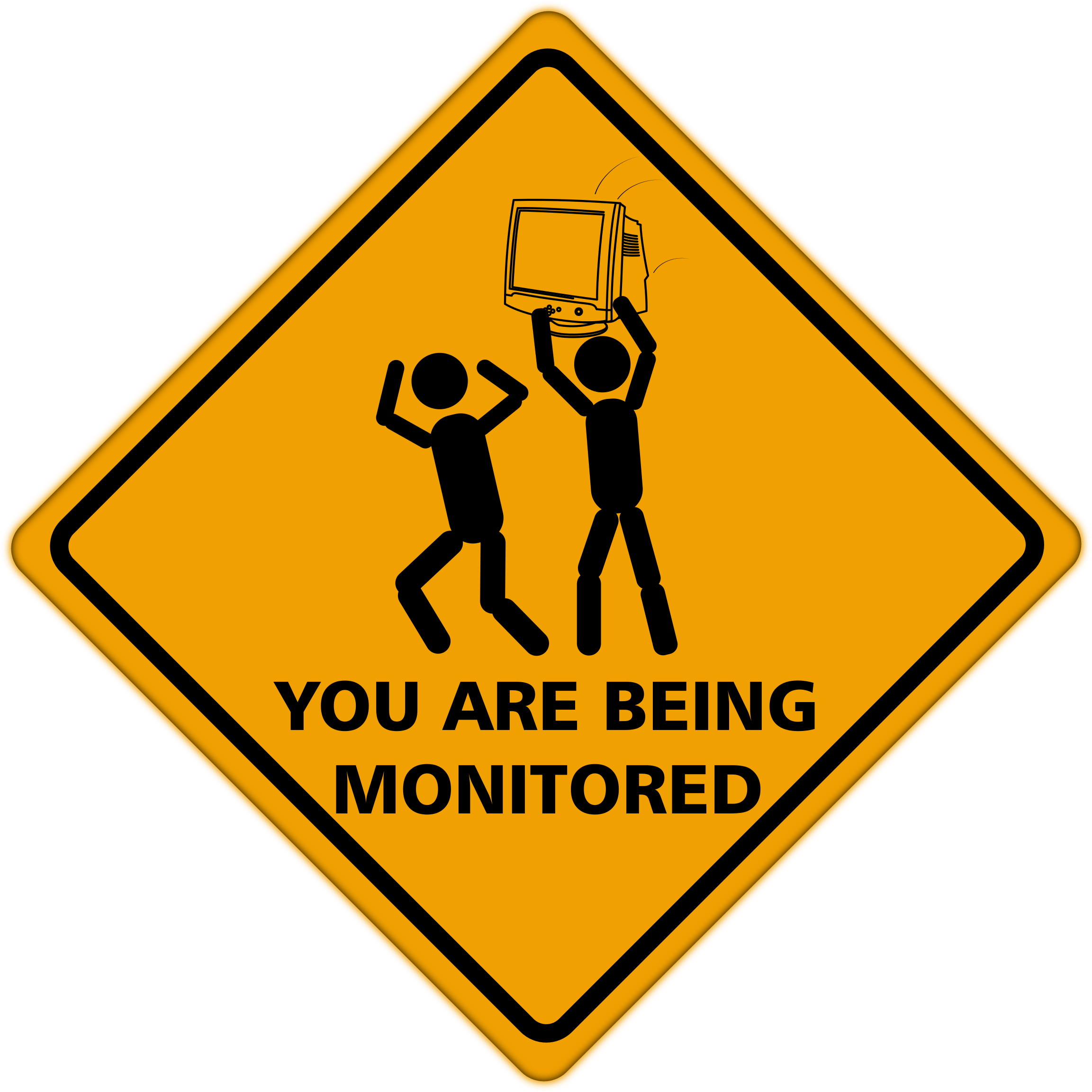 How We Do Monitoring - Lost And Found Signage Clipart (2400x2400), Png Download