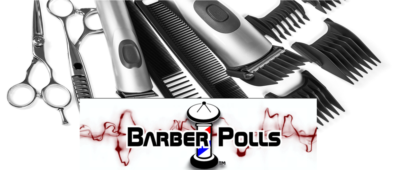 What Is Your Must Have Barbering Tool - Barbershop Tools Clipart (2000x700), Png Download