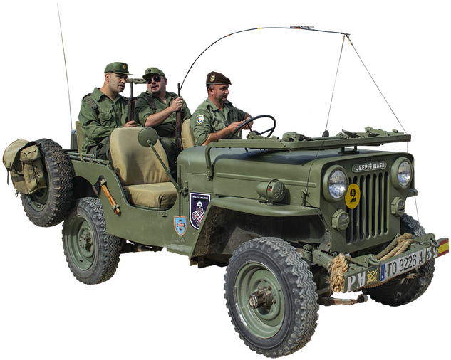 Jeep, War, Military, Army, Vehicle, Normandy, Soldier - Army Jeep Png Clipart (960x640), Png Download
