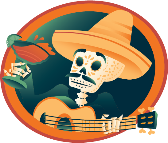 Raulsmascot - Raul's Mexican Grill Clipart (600x600), Png Download