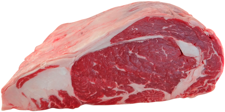 Beef, Ribeye, Steak, Food, Meat, Butcher, Loin, Cooking - Beef Meat Cut Png Clipart (950x720), Png Download