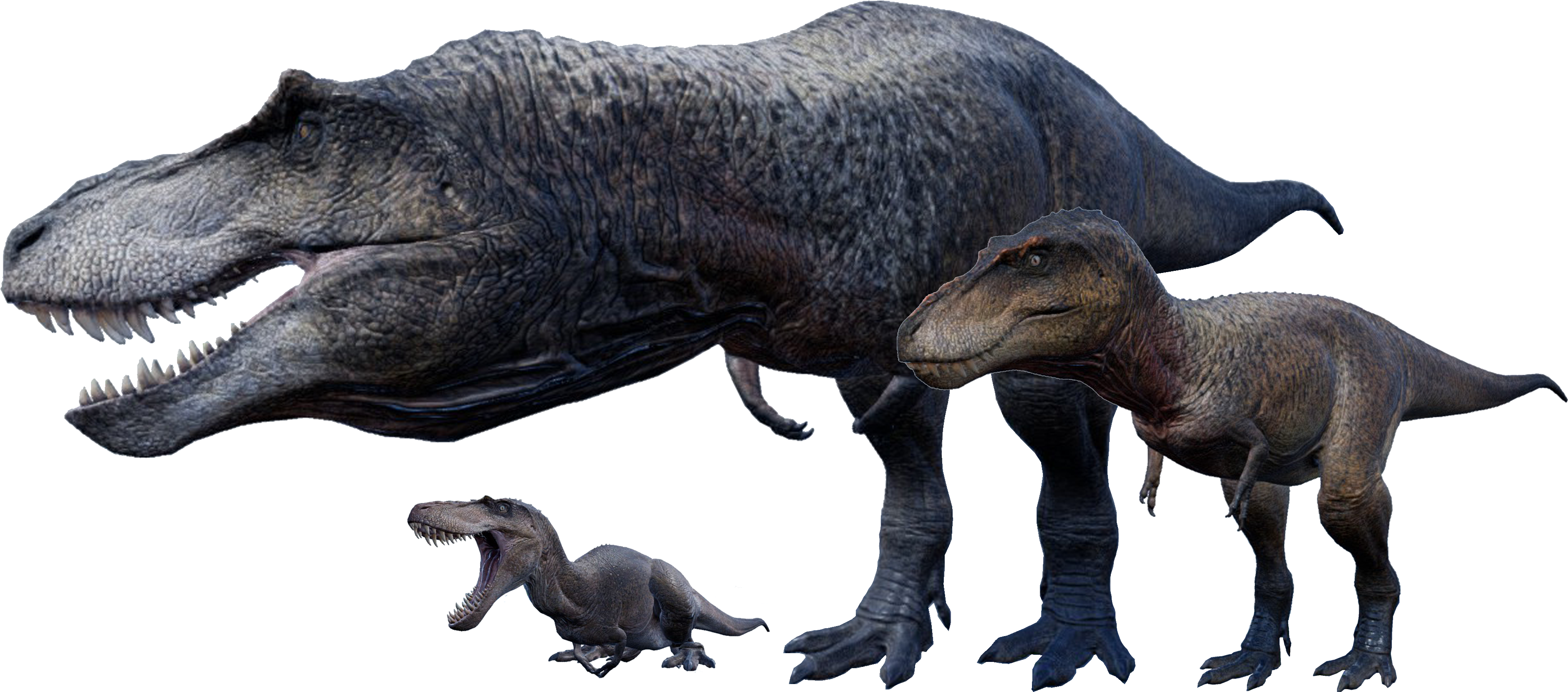 T Rex Triceratops - T Rex The Isle Clipart (3840x1799), Png Download