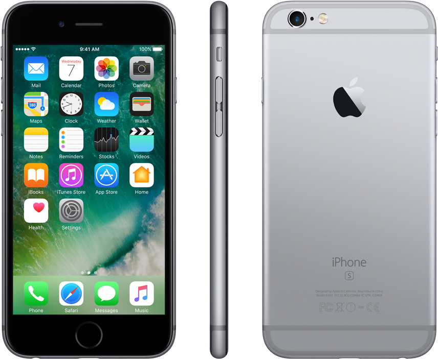 Apple Iphone 6s - Iphone 6 32gb Details Clipart (1000x600), Png Download