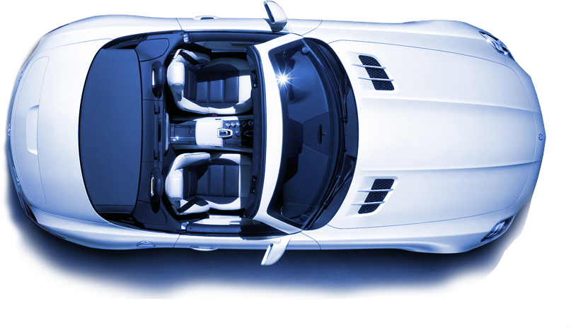 White Mercedes Benz - Sls Amg Roadster Clipart (807x467), Png Download