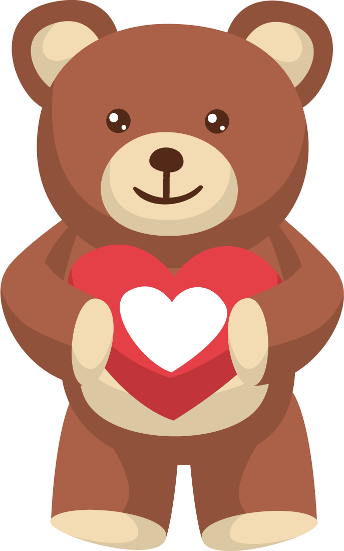 Teddy Bear Clipart Png Image Transparent Png (687x1099), Png Download