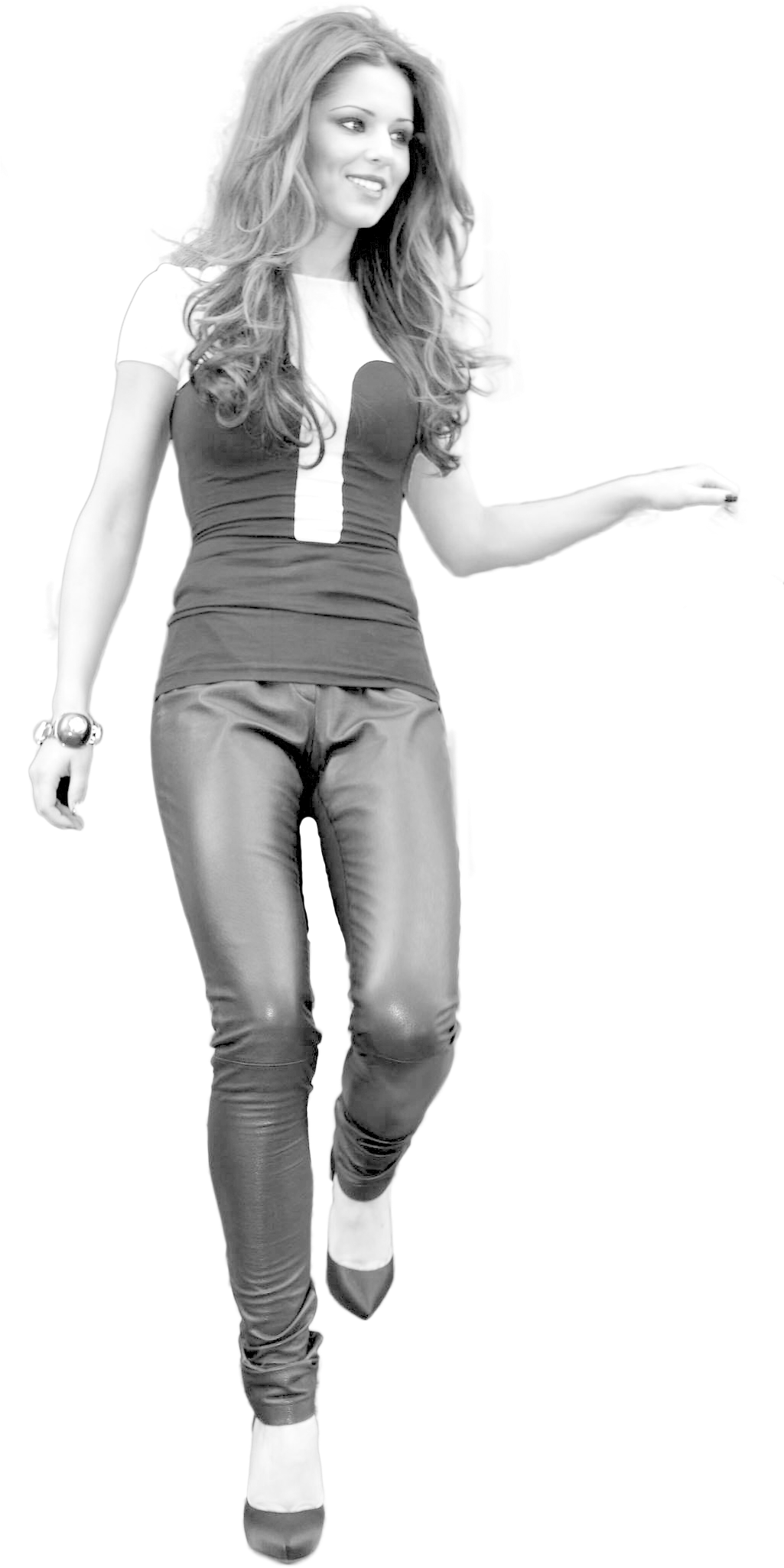 1024 X 2083 5 - Woman Stairs Png Clipart (1024x2083), Png Download