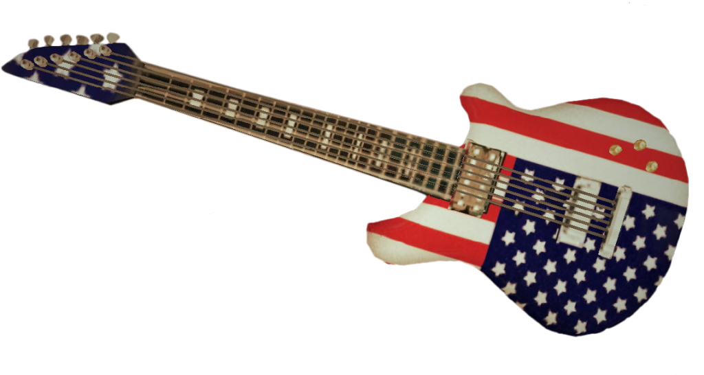 Electric Guitar Png Transparent Image - Electric Guitar Transparent Png Clipart (1024x546), Png Download