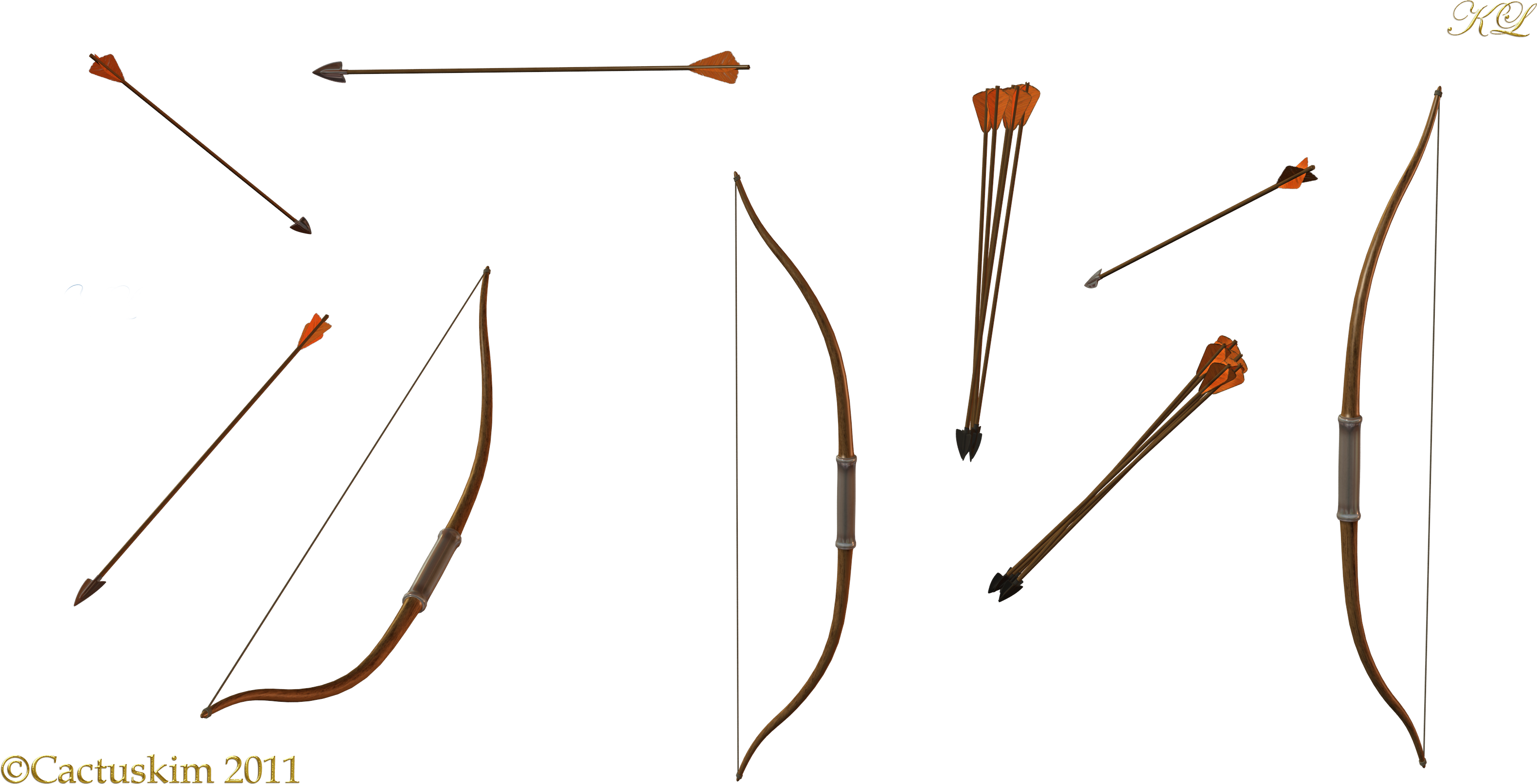Arrow Bow - Bow And Arrows Transparent Background Clipart (3193x1656), Png Download