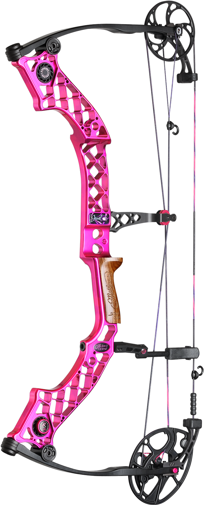 Mathews Jewel Pink Bca Bow Mathews Z3 Wood Grip Clipart Large Size