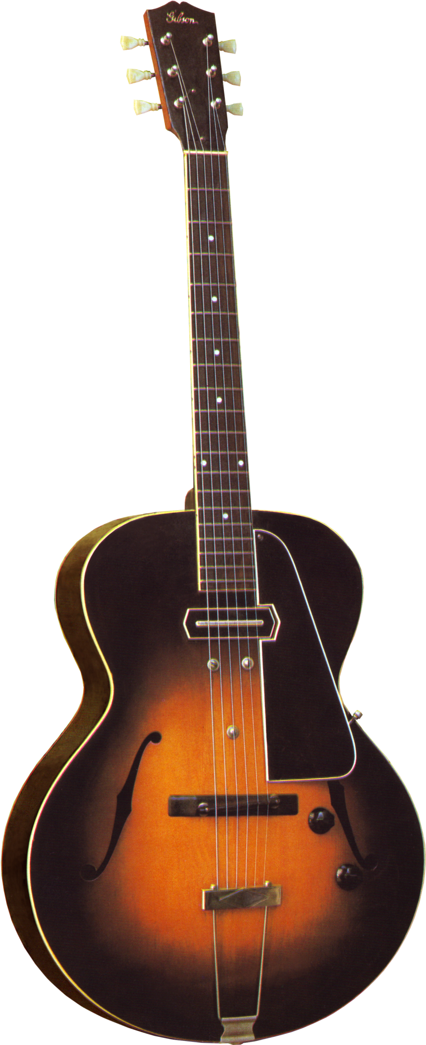 Guitar Png Pic - Gibson Es 150 Clipart (1024x2080), Png Download