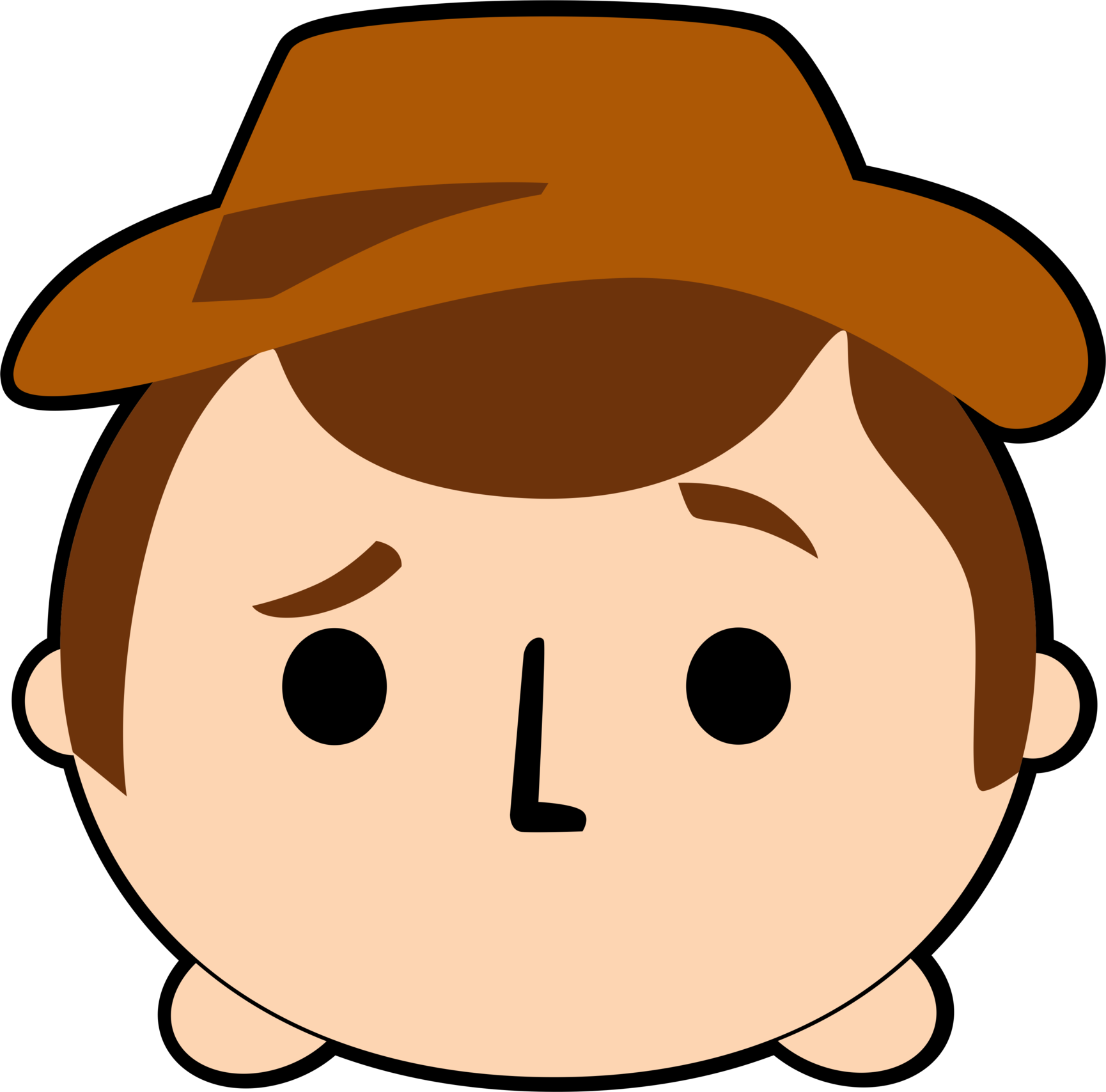 Tsum Tsum Png Mickey Clipart (1730x1708), Png Download