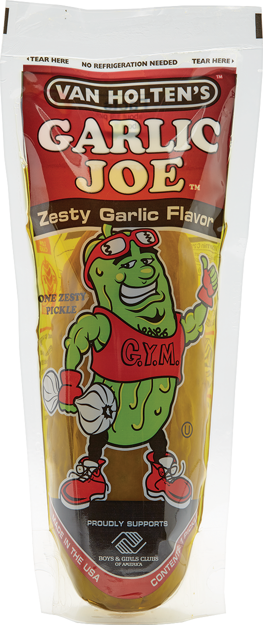 Garilc Joe Pickle In A Pouch - Big Papa Pickle Clipart (527x1250), Png Download