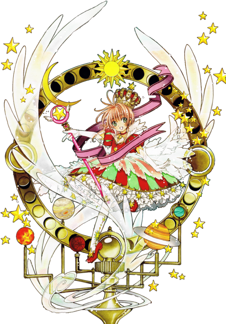 Sakura Cardcaptor Render/cutout Hd Png By Ksmin - Cardcaptor Sakura Clear Card Design Clipart (748x1068), Png Download