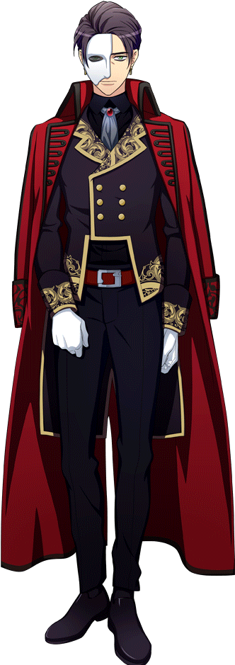 Guy Le Fantôme De L'opéra Fullbody - Stand Clipart (1024x1024), Png Download