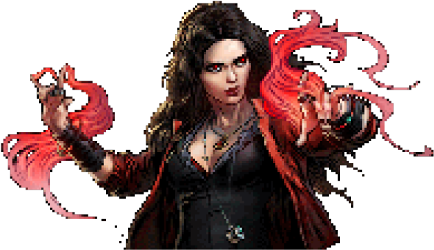 Marvel Avengers Alliance Scarlet Witch Age Of Ultron Clipart (640x480), Png Download