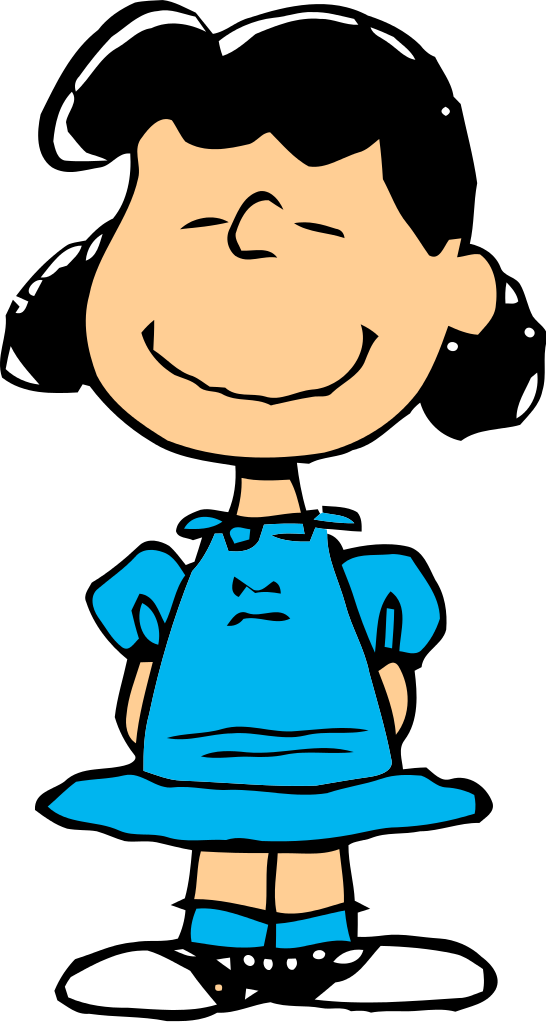 Banner Royalty Free Library Lucy Van Pelt Wikipedia - Lucy Charlie Brown Characters Clipart (546x1023), Png Download