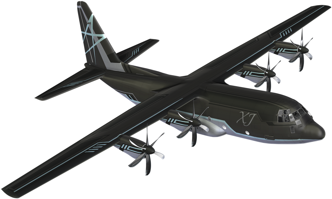 C-130xj - C130 Hercules Png Clipart (1280x763), Png Download