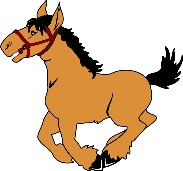 Banner Transparent Stock Horse Head Clipart Free - Clipart Pictures Of Animals - Png Download (598x557), Png Download