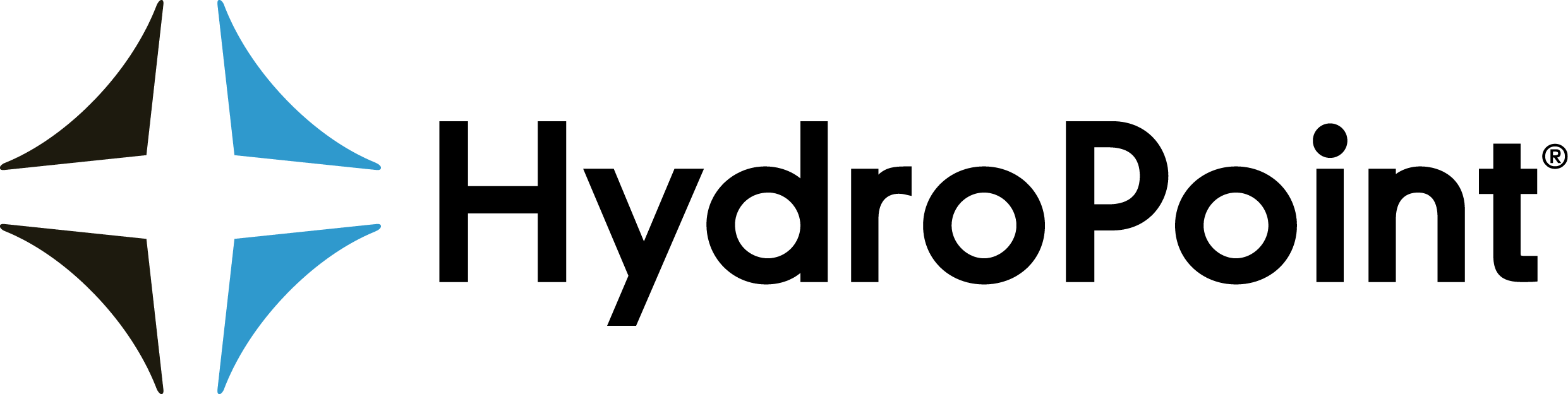 Hp Logo - Hydropoint Clipart (2482x624), Png Download