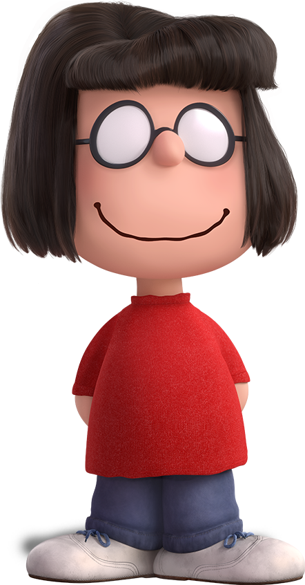 Hair Bun Cliparts - Marcie Peanuts - Png Download (442x846), Png Download