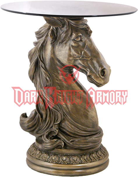 Horse Head End Table - Grand Way Clipart (634x634), Png Download