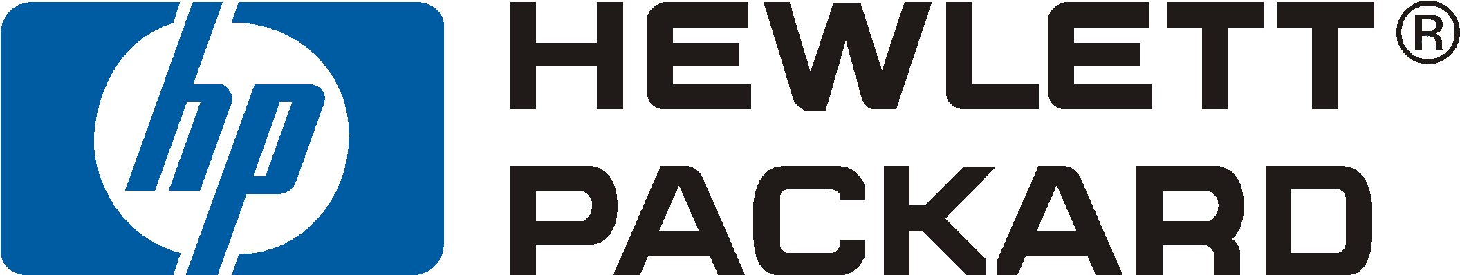 Hp Logo Image - Hewlett Packard Logo 2014 Clipart (2257x714), Png Download