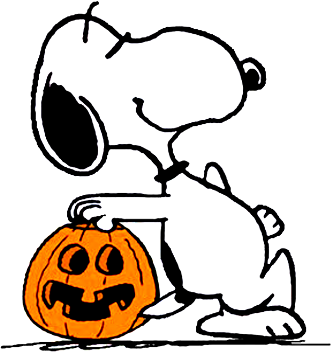 Peanuts Clipart Halloween - Peanuts Characters Halloween - Png Download (785x773), Png Download