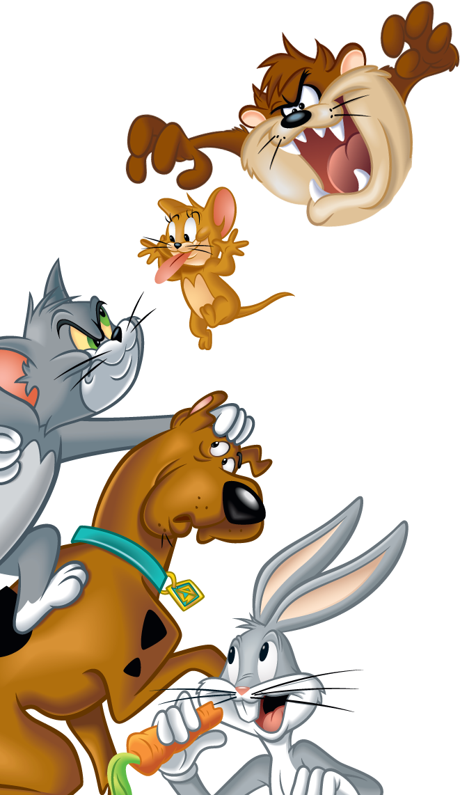 Wizard Of Oz Clipart Scooby Doo - Scooby Doo Tom And Jerry - Png Download (661x1142), Png Download