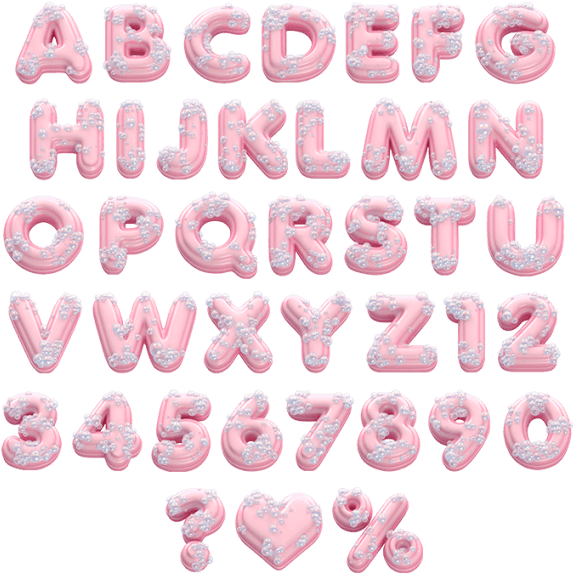 Washing Funny Typeface Clipart (595x612), Png Download