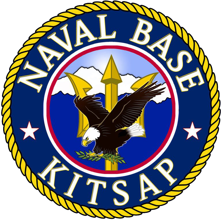 Naval Base Kitsap Logo Clipart (900x900), Png Download