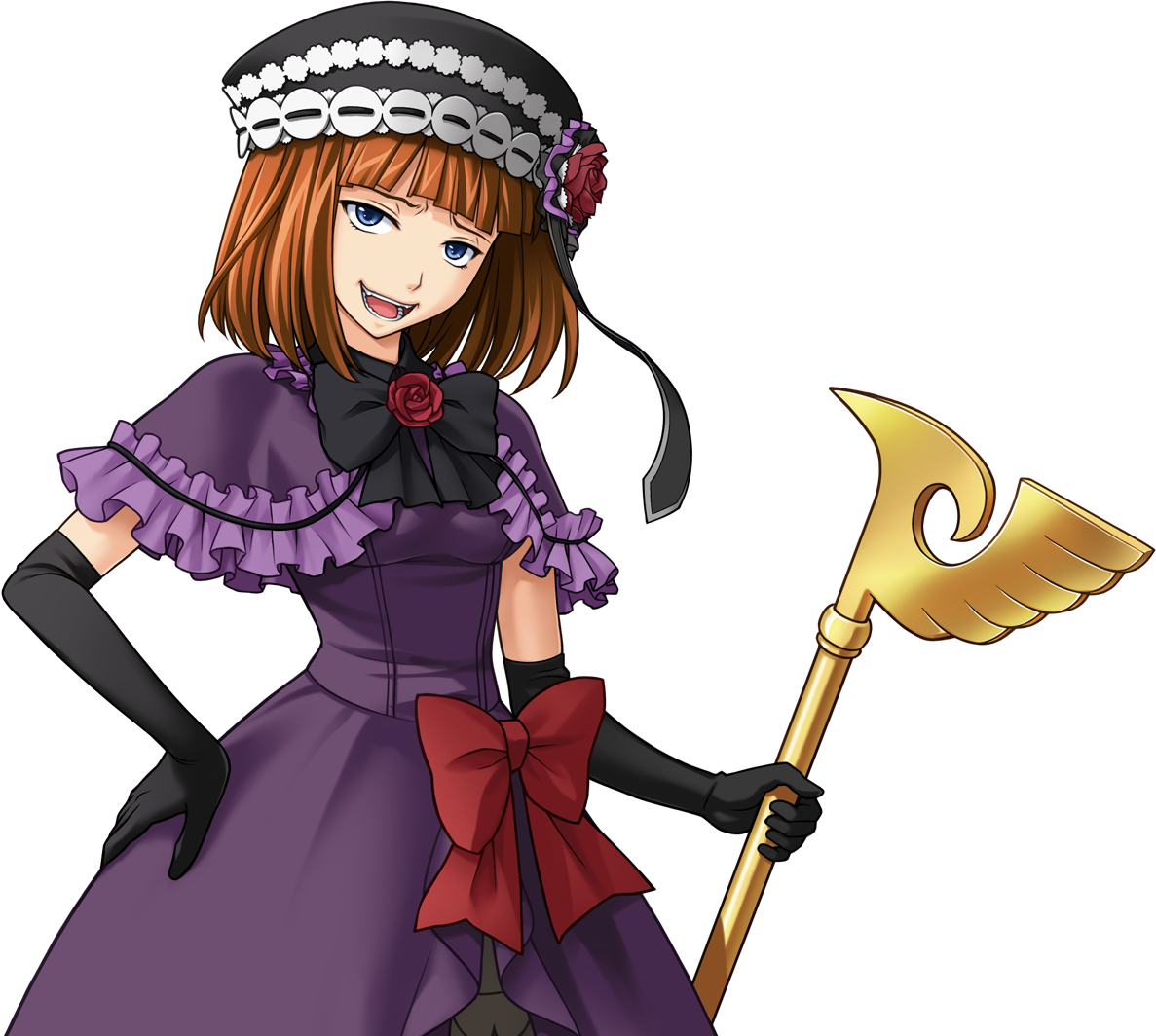 Repeat In Red - Umineko No Naku Koro Ni Eva Beatrice Clipart (1187x1064), Png Download