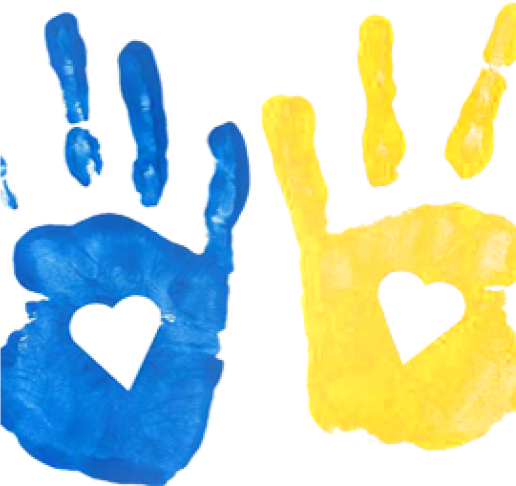 Free Handprint Clipart 19 Handprint Clip Black And - Hand Paint Print Png Transparent Png (1024x1024), Png Download