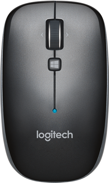 Logitech Bluetooth Mouse M557 Clipart (800x687), Png Download