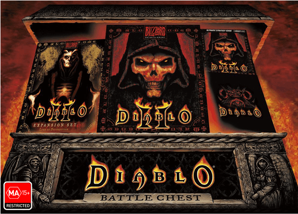 Diablo 2 Battlechest - Diablo Ii Battle Chest Clipart (600x600), Png Download