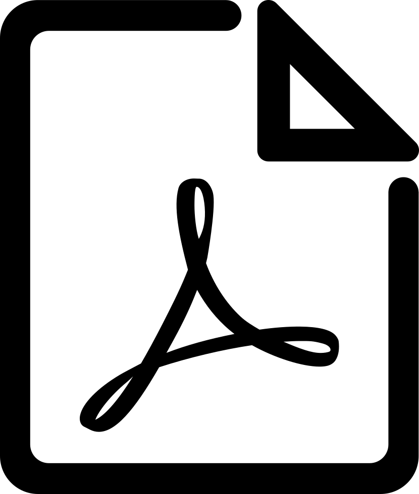 Png File Svg - Pdf Icon Clipart (830x980), Png Download