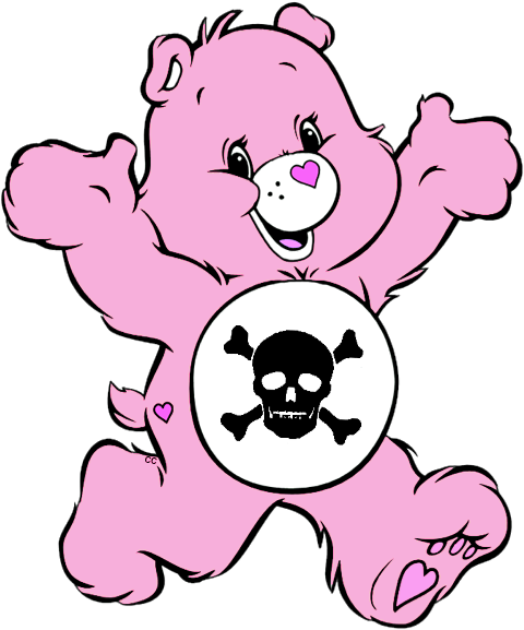 Carebear Sticker - Kolorowanki Dla Dzieci Misie Clipart (487x585), Png Download
