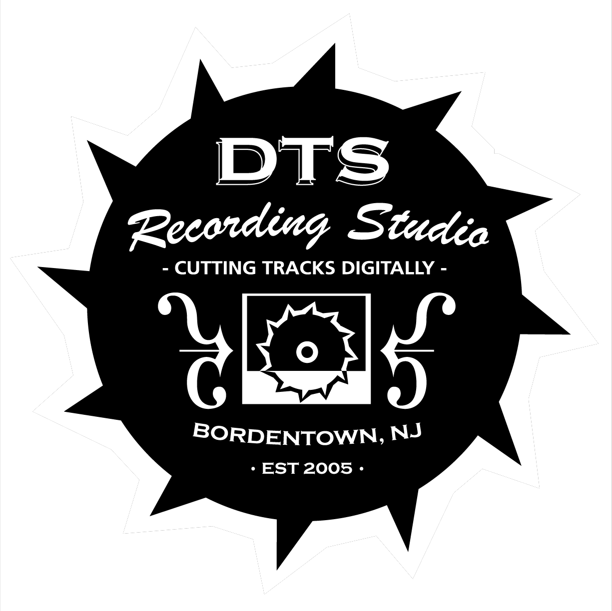 Dts Recording Studio Logo - Circular Saw Clipart (1225x1224), Png Download
