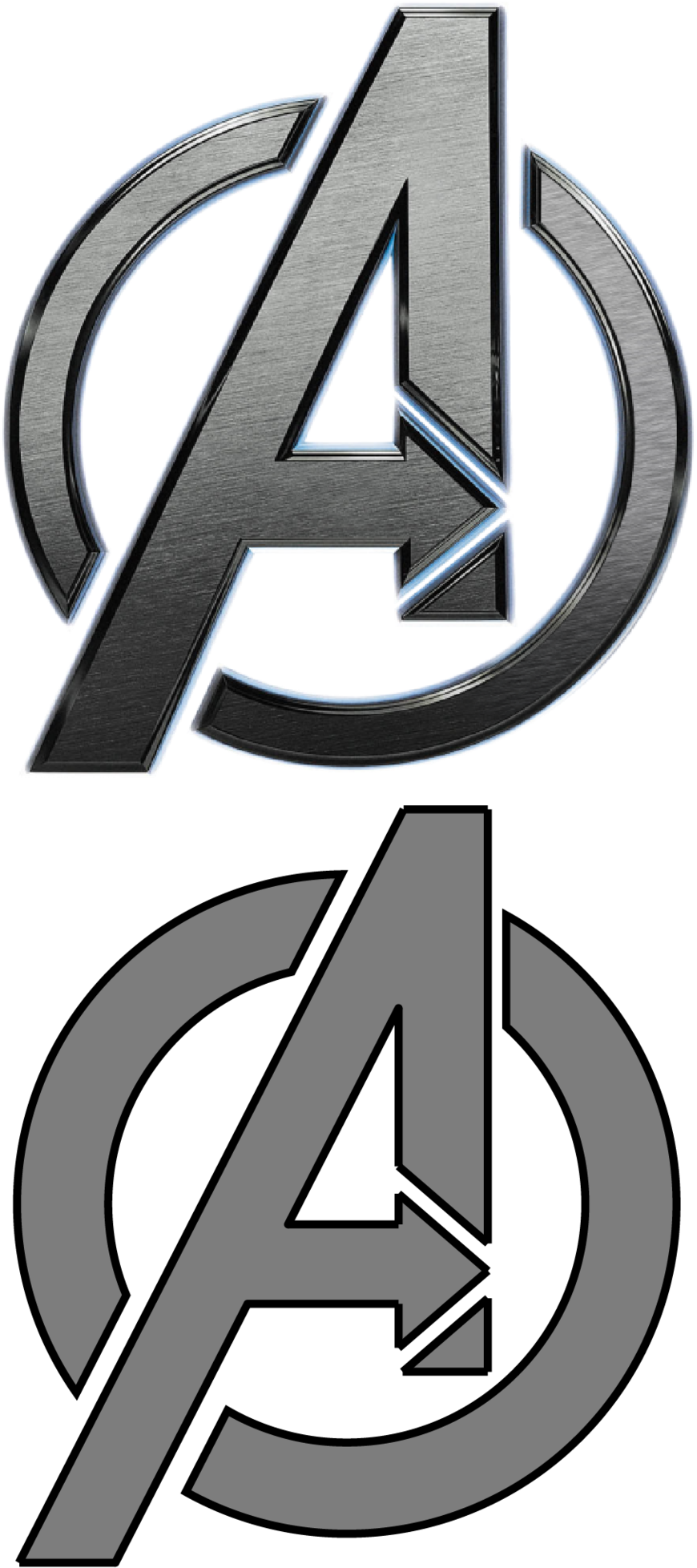 America Marvel Universe Cinematic Thor Black Logo Clipart - Avengers Endgame Logo Png Transparent Png (1000x1999), Png Download