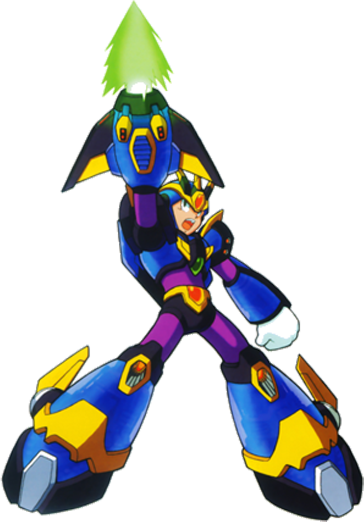 Copyright Shouldnt Be A Problem Since Megaman X Ultimate - Megaman X Marvel Vs Capcom Infinite Clipart (742x1065), Png Download