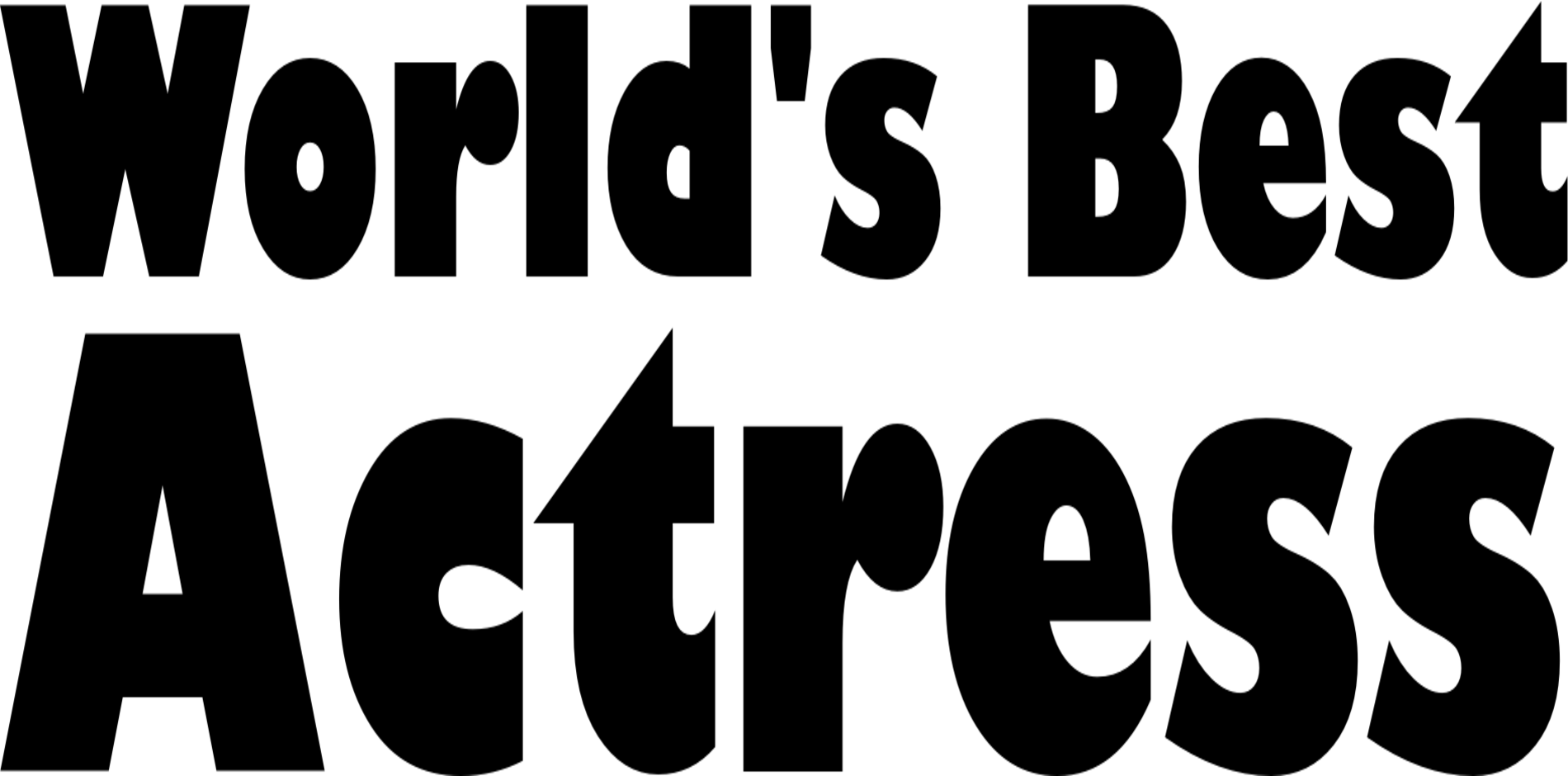 Actress - Best Actress Png Clipart (1900x940), Png Download