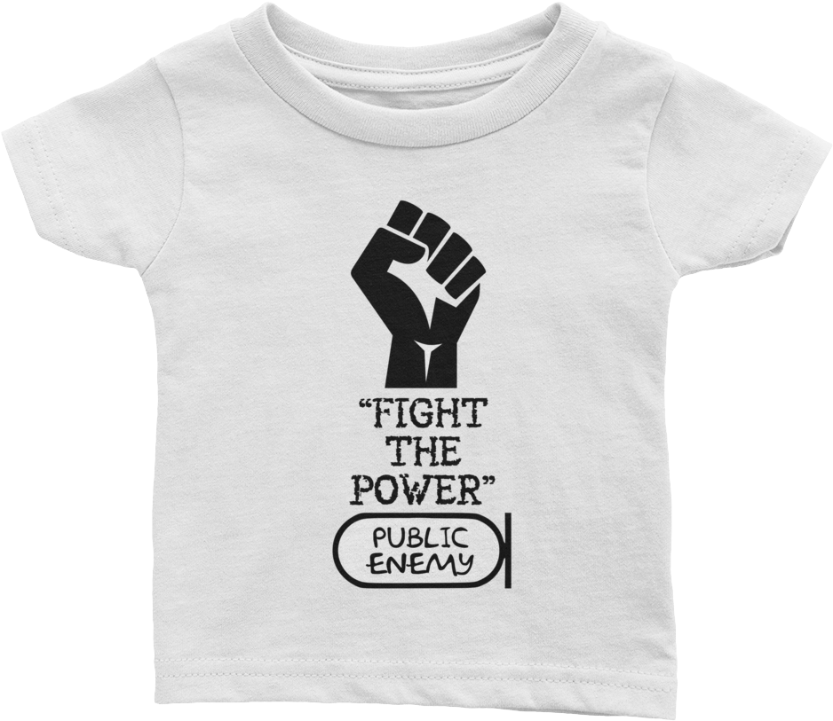 "fight The Power" - Active Shirt Clipart (1000x1000), Png Download