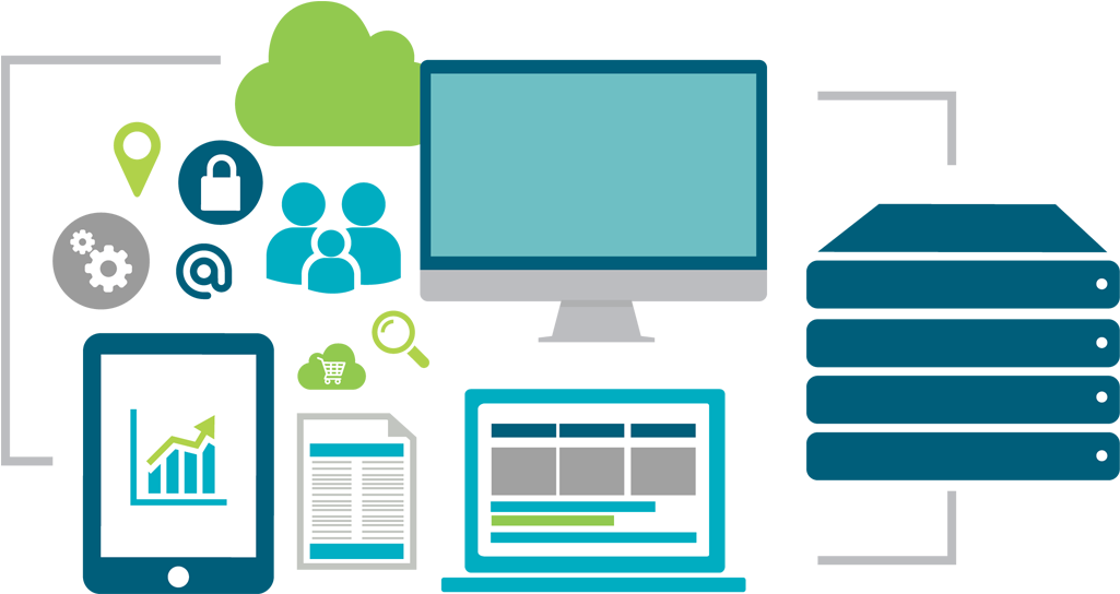 Tracking Platform - E Commerce Platform Icon Clipart (1024x655), Png Download
