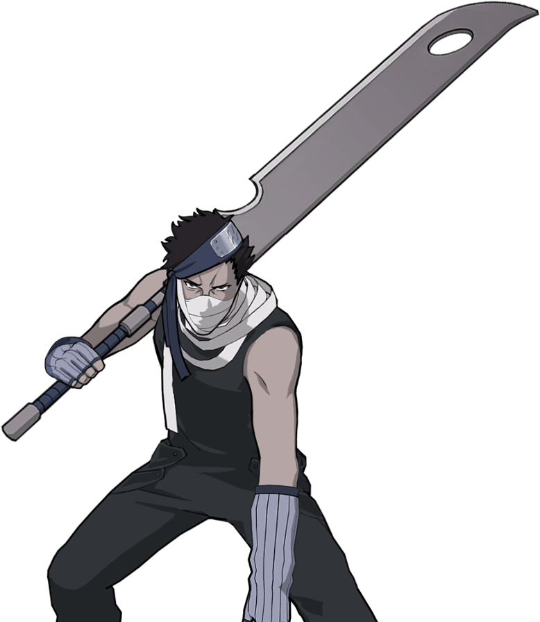 Mcu Scarlet Witch Vs Zabuza - Zabuza Render Clipart (800x950), Png Download