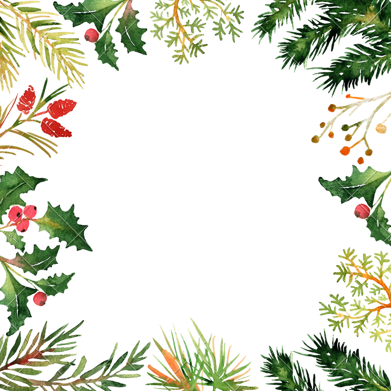 Christmas Background Images Clipart (800x800), Png Download