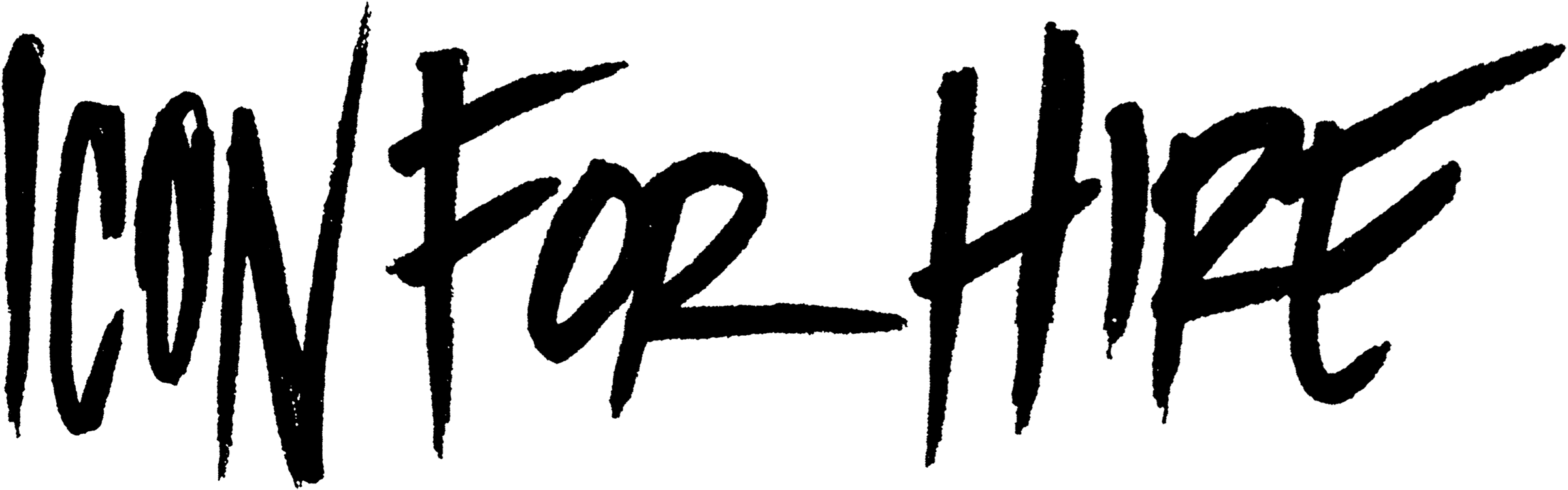 Request Booking - Icon For Hire Logo Png Clipart (2400x750), Png Download