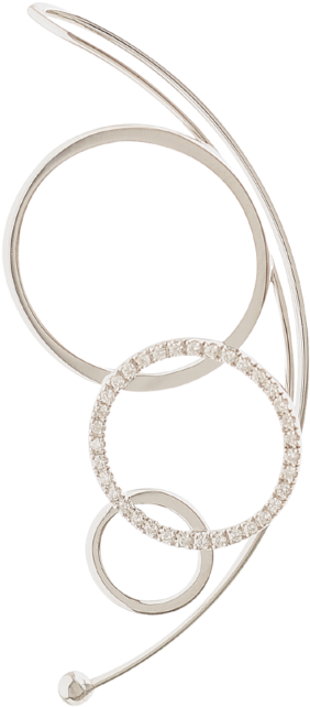 Double Bubble Earcuff Body Jewelry Clipart Large Size Png Image Pikpng