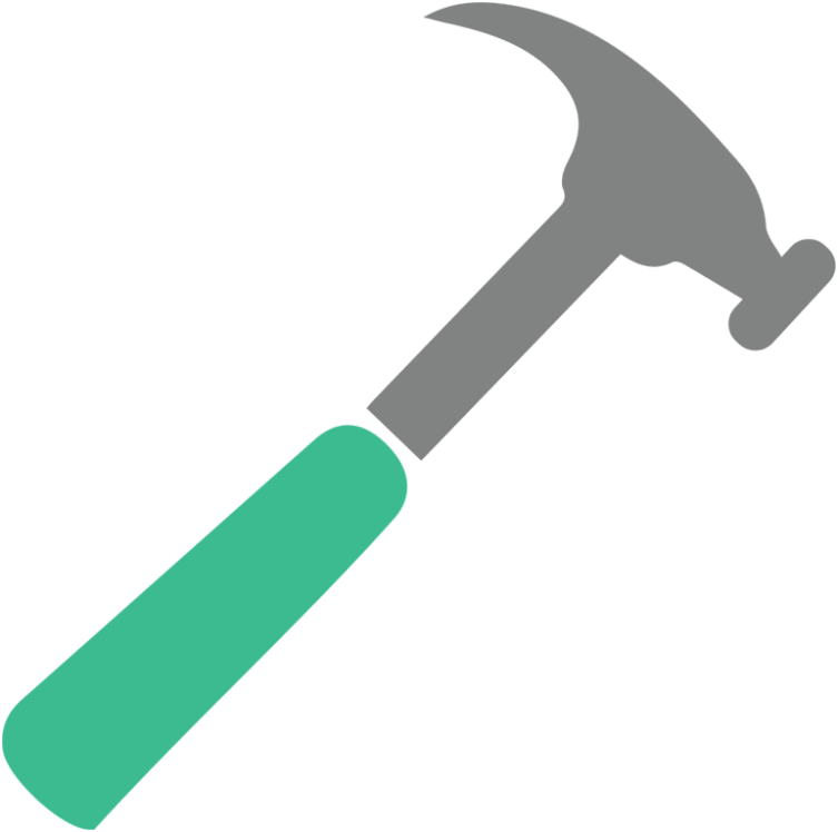 Hammer Vector Icon Available For Free Download - Hammer Png Icon Vector Clipart (1000x750), Png Download