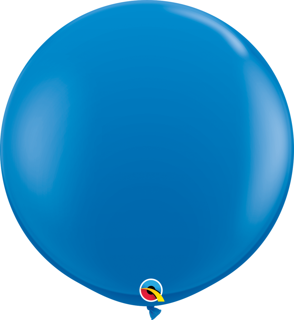 36" Jumbo Dark Blue Balloon - Racquetball Ball Clipart (942x1024), Png Download