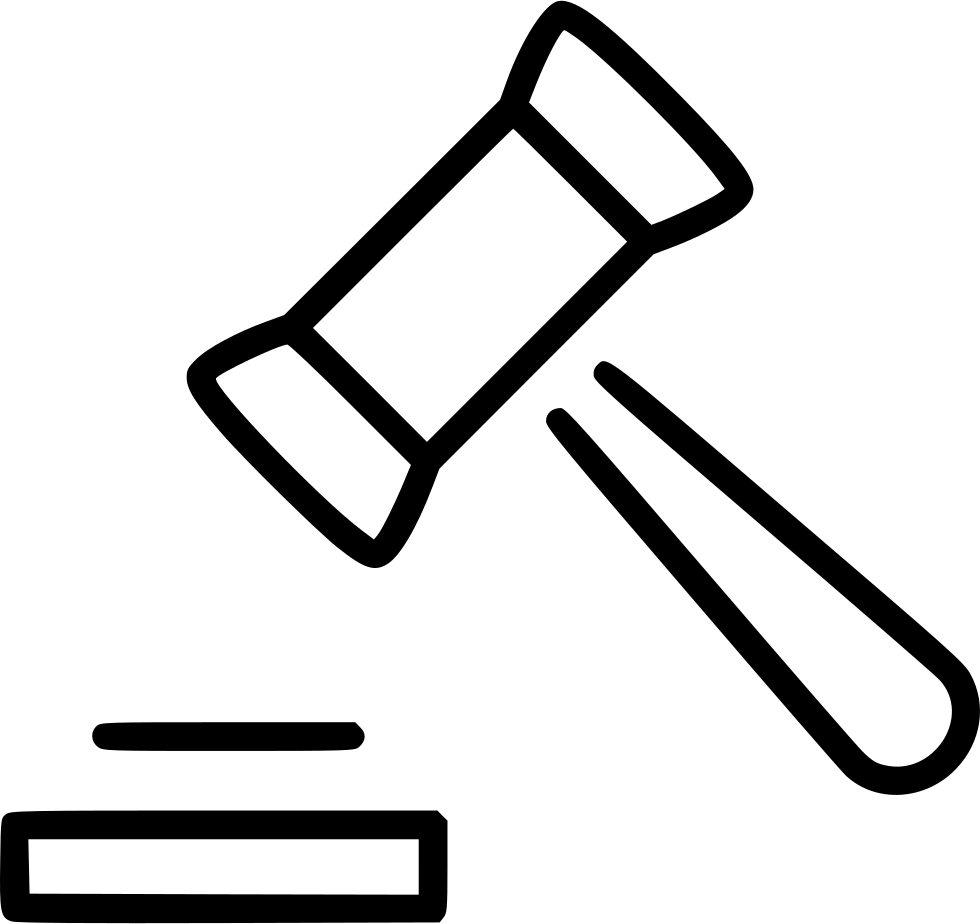 Gavel White Png - Decision White Icon Clipart (980x924), Png Download